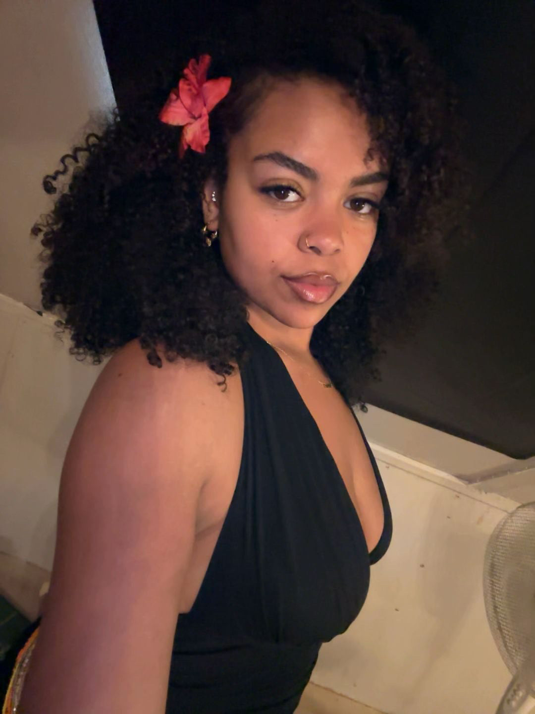 Kinky Curls half wig