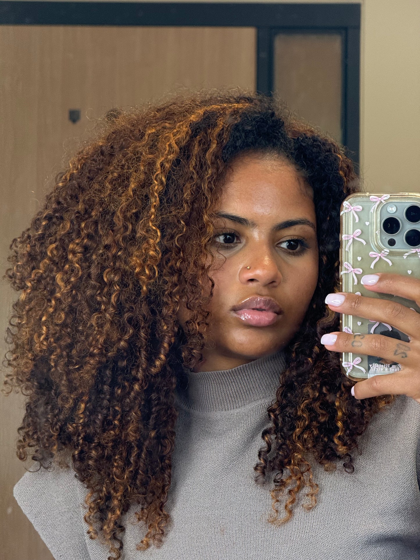 Pixie Curls Sun Kissed