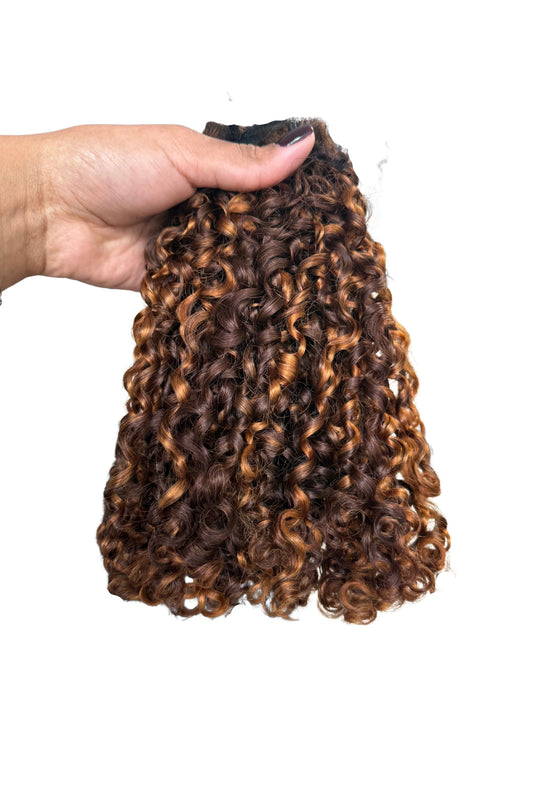 Pixie Curls Sun Kissed