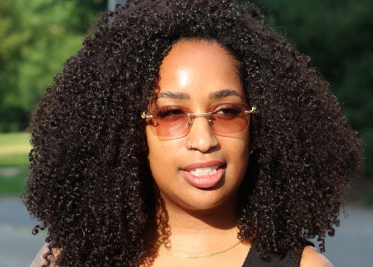 Kinky Curls half wig